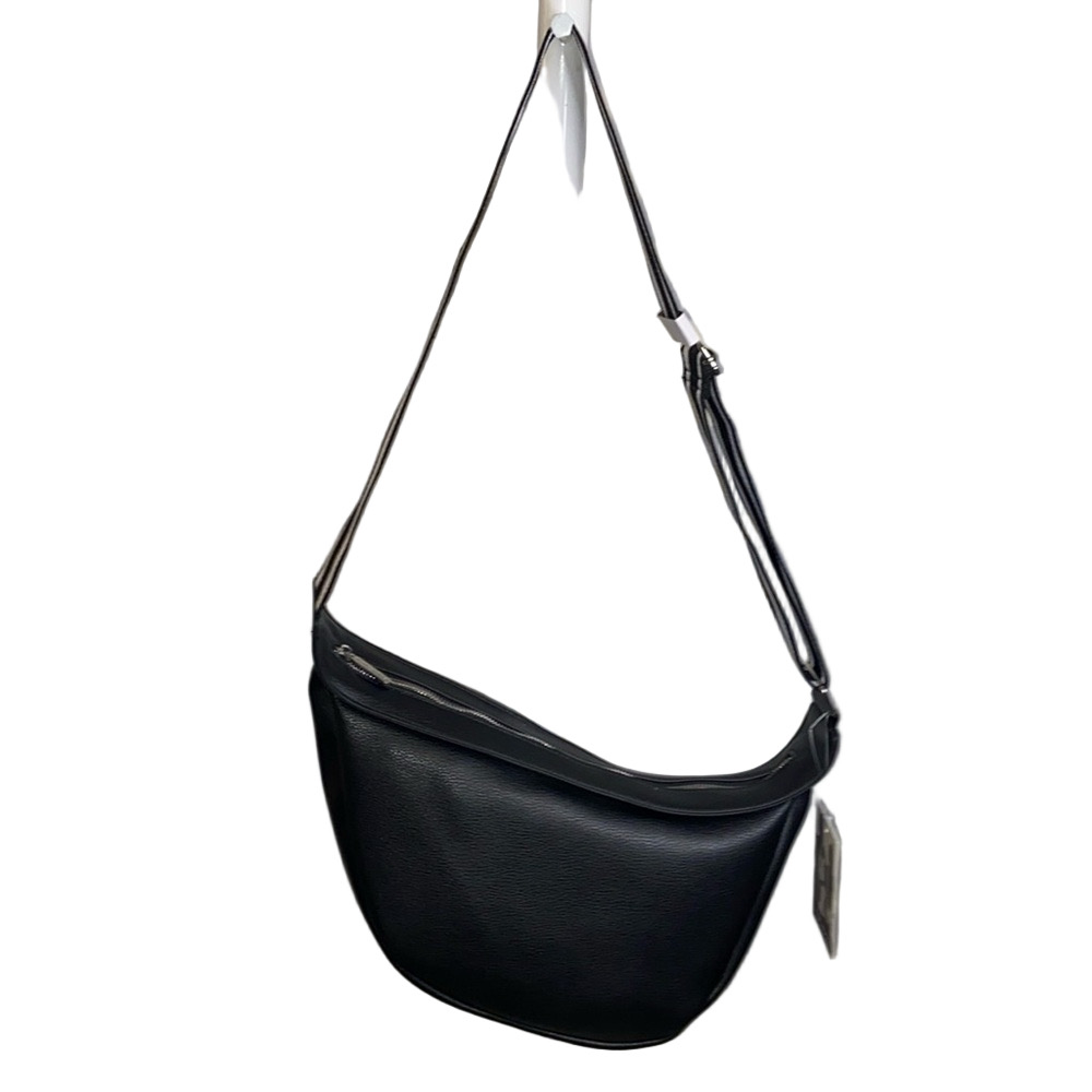BCBGeneration NWT Asymmetrical Crossbody/Shoulder/sling bag Black
